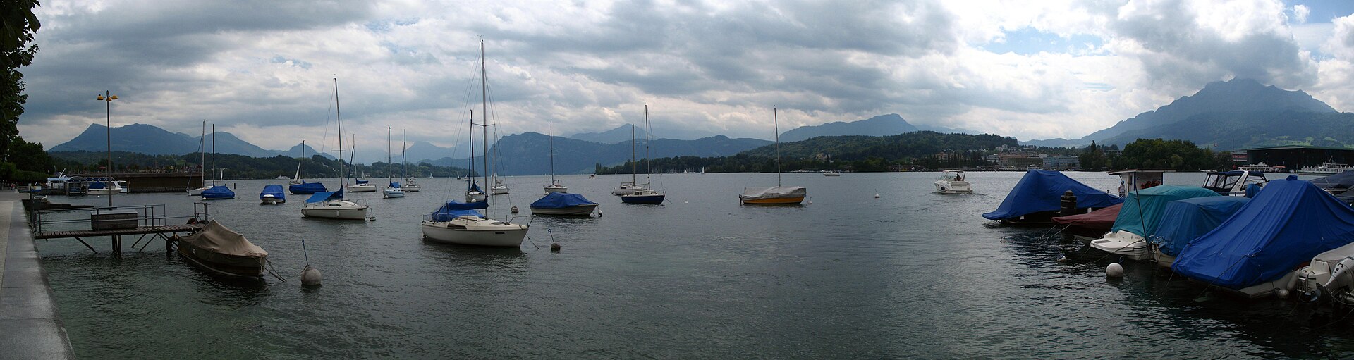 Panorama Luzern mit Vierwaldstättersee